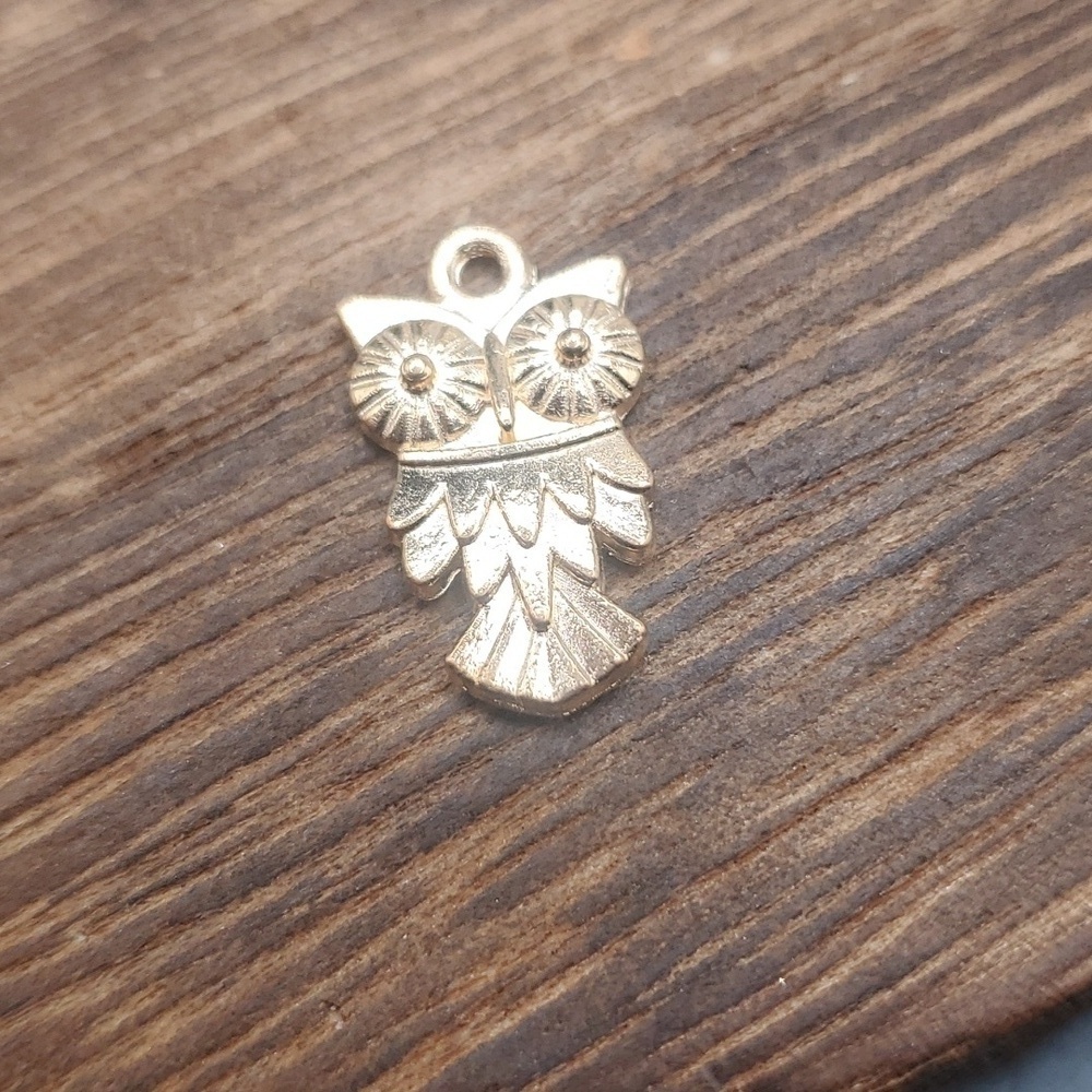 Not‎ so subtle owl charm P108